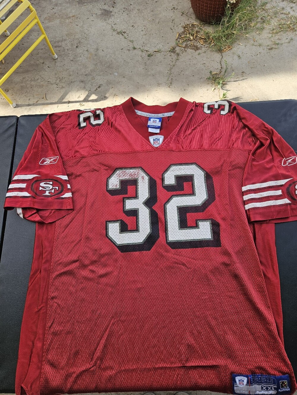 San Francisco 49ers Kevam Varlow Y2K NFL Reebok Jersey